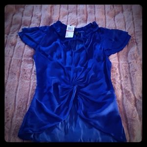 NWT Blue top